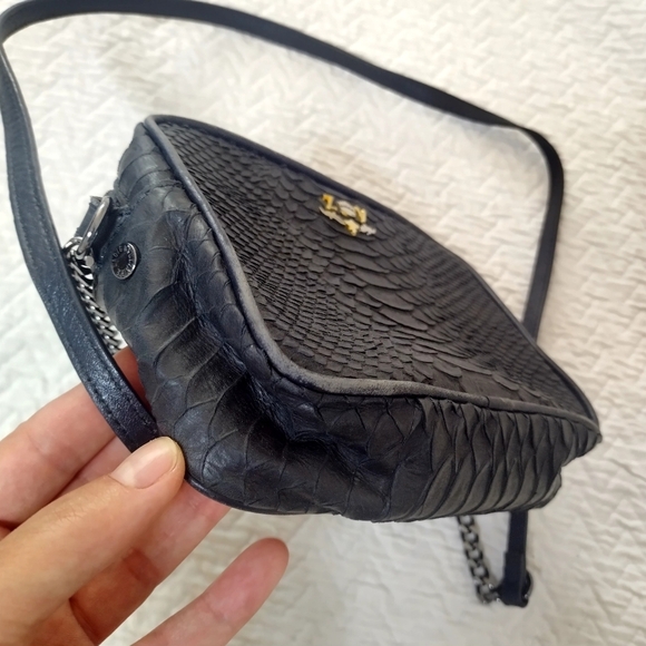 Zadig&Voltaire Model XS Boxy Cobra Leather Bag - Picture 3 of 8